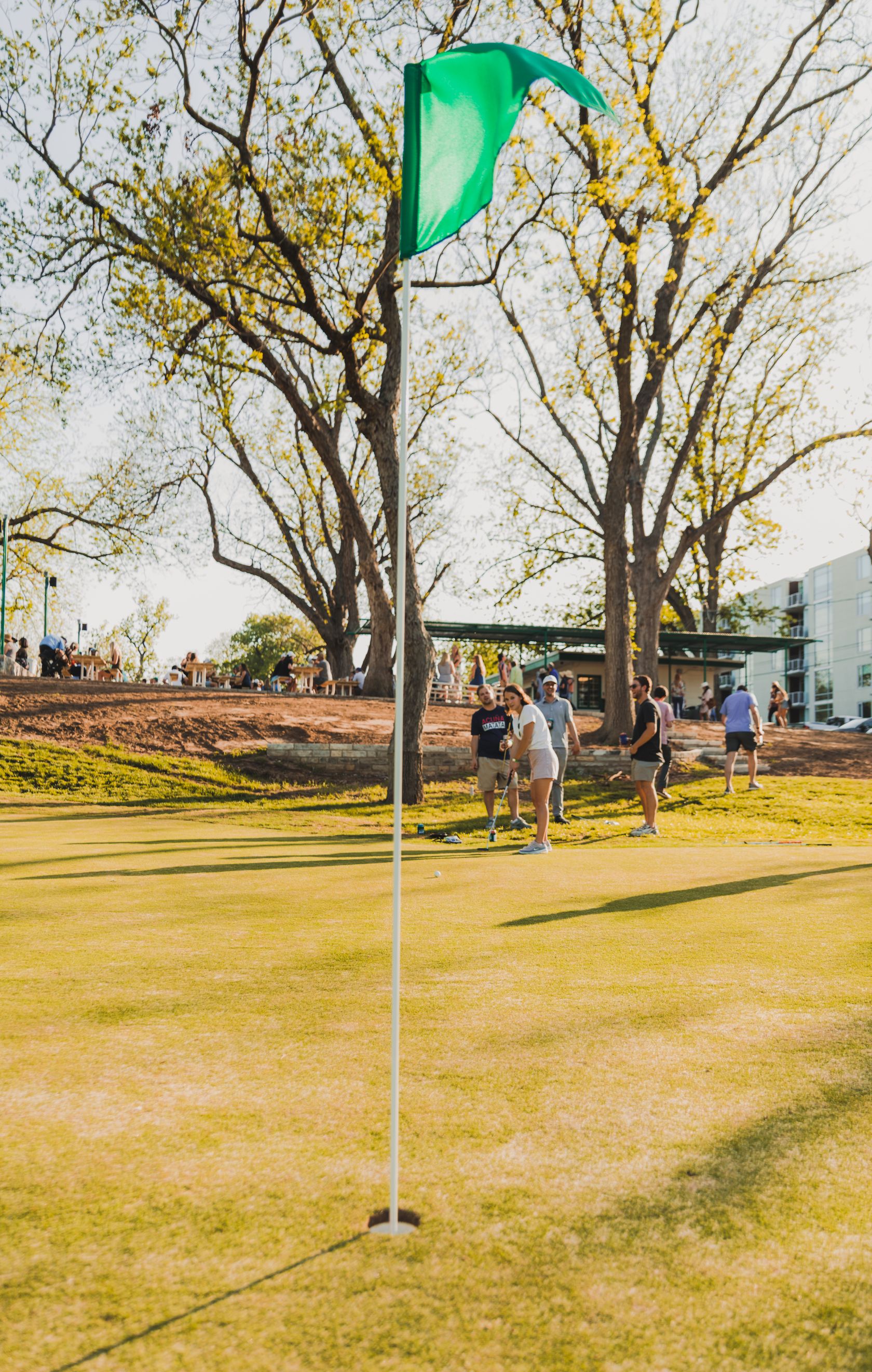 Butler Pitch & Putt Par3 Golf Course in Downtown Austin, Texas